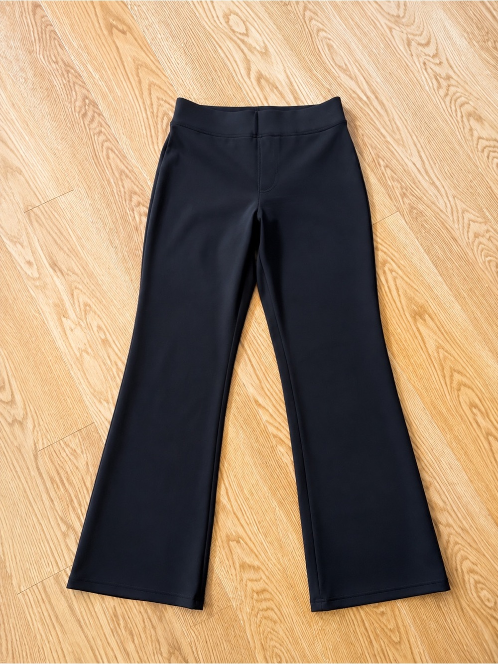 SPANX Black Bootcut Flare Ponte Pants